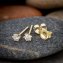 Ohrringe Gold 585 mit 2x Brillant zus. 0,25 ct. - 3