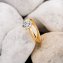 Ring Gold 750 mit natürlichem Brillant 1,50ct. - 3