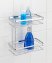 Wandregal 2 Etagen Premium Edelstahl, rostfrei - 3