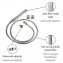 Waschbeckenbrause mit Duo Haken, mit Easy-Clip Schiebefunktion - 3