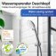 Duschkopf Watersaving Chrom Ø 11 cm, Universal-Handbrause mit Wasserspar-System - 3