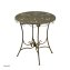 Runder nostalgischer Metalltisch Lily - 3