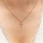 Halskette Gold 585 Kreuz mit 12x Diamant zus. 0,12ct. - 3