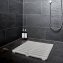 Duschrost Mod. Indoor & Outdoor Taupe, aus stabilem Kunststoff - 3