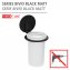 Turbo-Loc® Zahnputzbecher Mod. Bivio Black matt, aus satiniertem Glas - 3