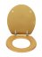 WC-Sitz Mod. Aldeno Gold matt, aus MDF - 3