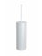 WC-Garnitur Mod. Orea White matt, freistehend, aus rostfreiem Edelstahl - 3