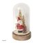 Beleuchtete Weihnachtsdekoration Weihnachtsmann mit Geschenk - 3