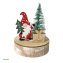 Beleuchtete Weihnachtsdeko Weihnachtswichtel mit Geschenk - 3