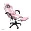 Gaming Stuhl Krit Eco Pink-Weiß - 3
