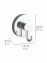 Vacuum-Loc® Toilettenpapierhalter Mod. Milazzo & Haken, 3-tlg., Befestigung ohne bohren - 3
