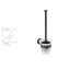 WC-Garnitur Mod. Bosio offen Edelstahl Black matt, rostfrei - 3