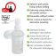 Turbo-Loc® Seifenspender Mod. Orea White matt, aus rostfreiem Edelstahl - 3