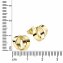 Ohrstecker 375 Gelbgold - 3