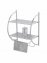 Exclusiv Wandregal mit 2 Ablagen, mit Handtuchhalter - 3