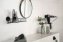 Mod. Vacuum-Loc® Wandablage Schwarz, Befestigen ohne bohren - 3