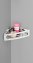Turbo-Loc® Eckablage Mod. Bralia Chrom, Befestigen ohne Bohren - 3