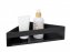 Turbo-Loc® Eckablage Mod. Genova Black, Befestigen ohne Bohren mit Spezial-Klebepad - 3