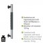 Edelstahl Wandhaltegriff Mod. Secura 40,5 cm, Bad-Sicherheitsgriff, belastbar bis 120 kg - 3