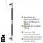 Edelstahl Wandhaltegriff Mod. Secura 65,5 cm, Bad-Sicherheitsgriff, belastbar bis 120 kg - 3