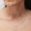 Collier 925/- Sterling Silber 45cm lang - 3