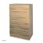 Kommode mit 5 grifflosen Schubladen Sonoma Modernes Design - 3