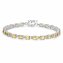 Armband 925-Sterling Silber rhodiniert Citrin oval - 3