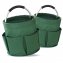 Universal Garten Caddy 16 l, Grün, 2er Set, mit 6 Außentaschen für Gartenwerkzeug - 3
