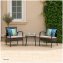 Gartenmöbel Set 3-teilig für Terrasse, Balkon und Wintergarten - 3