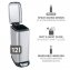 Treteimer Mod. Design 12 L, Easy-Close, Edelstahl, mit herausnehmbarem Einsatz - 3
