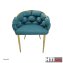 Stuhl Alsen Gold Petrol - 3