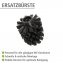 Ersatzbürstenkopf für Toilettenbürsten, WC-Ersatzbürste, 10 er Set, Ø 8 cm, schwarz - 3