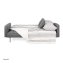 Modernes Schlafsofa mit Leinenbezug Stil und Funktionalität in einem - 3