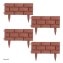 Beetumrandung 4er Set Kunststoff Steinoptik Stecksystem Gesamtlänge 180 cm - 3