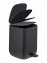 Bad-Accessoire Set Mod. Davos Schwarz, mit Treteimer 5 Liter - 3