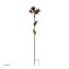 Blumenstecker Rostoptik Blüten Celia - 3