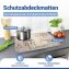 Abdeckmatte Mod. Bistro, mehrfarbig, PVC, 60x52 cm, hitzebeständig und rutschfest - 3