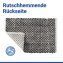 Badteppich Mod. Covelo Weiß-Anthrazit, 50 x 80 cm, rutschfest und waschbar bis 30 °C - 3