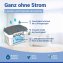 Luftentfeuchter 1 kg Grau, inkl. 3 Nachfüller, für Räume bis 80 m³ - 3