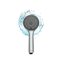 Duschkopf Ø 9,5 cm, Universal-Handbrause - 3