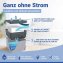 Raumentfeuchter Mod. Cube Grau 1000 g mit Nachfüller, beugt Schimmel und Gerüchen vor - 3