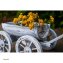 Holzhandwagen Weiß Rustikal Sommerset - 3