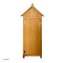 Gartengeräteschrank aus Holz Natur - 3