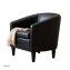 Clubsessel Cadogan Kunstleder Schwarz - 3