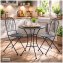 Gartenstuhl 2er-Set Ivo Metall Blau - 3