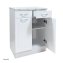 Küchenunterschrank Jenna Country Weiß 60 cm mit 2 Schubladen - 3
