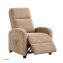 Liegesessel Jasna Cord Braun - 3