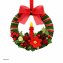 Weihnachtskranz Häkelset DIY Bastelset 30 cm mit Zubehör - 3