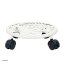 Pflanzenroller Petunia Metall 2er-Set Weiß - 3