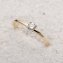 Ring Gold 585 mit einem echten Brilliant 0,25ct. - 3